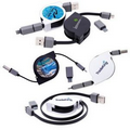 Total Retrak 2 In 1 USB Charging Cable (Direct Import-10 Weeks Ocean)